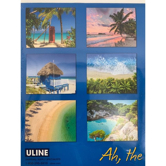 U-Line Beach Paper Wall Calendar 2024 6674 New Willow Creek - Picture 7 of 9